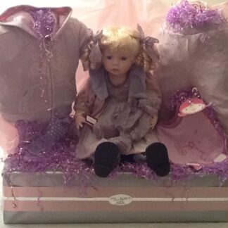 The Collectable Doll Girl Basket