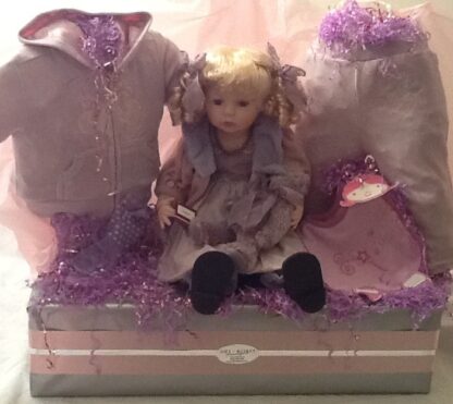 The Collectable Doll Girl Basket