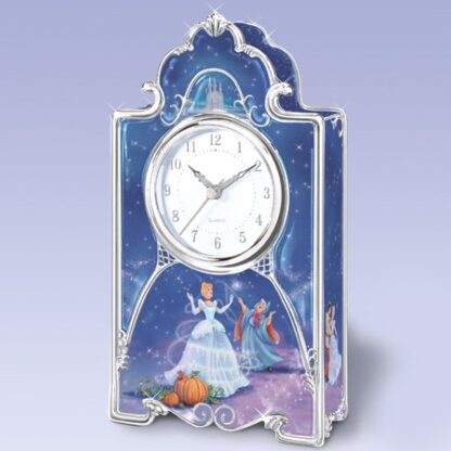 Cinderella Clock Bradford Disney Collection